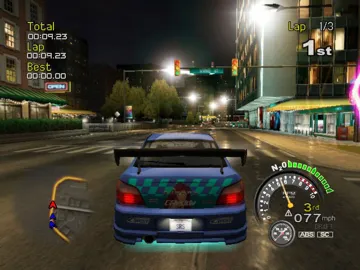 SRS Street Racing Syndicate (USA) screen shot game playing